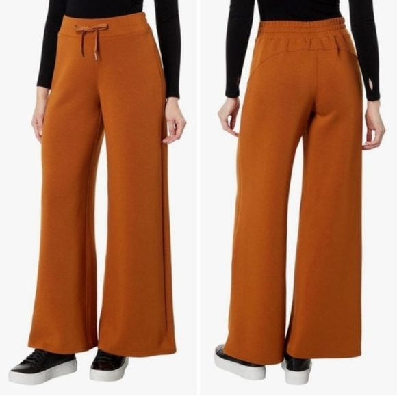 Spanx AirEssentials Wide Leg Pants Style 50239R in Cinnamon brown Size Large